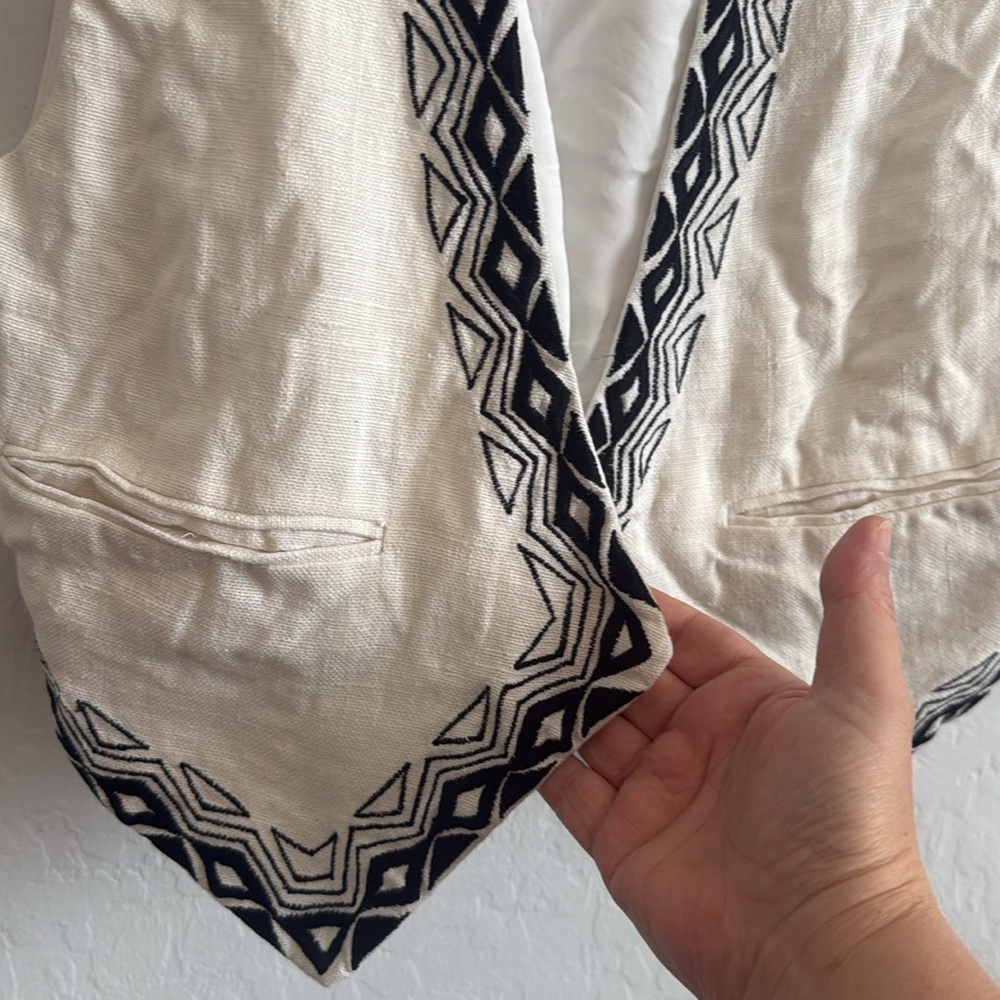 Vintage DKNY Funky Vest Size P - Picture 5 of 7
